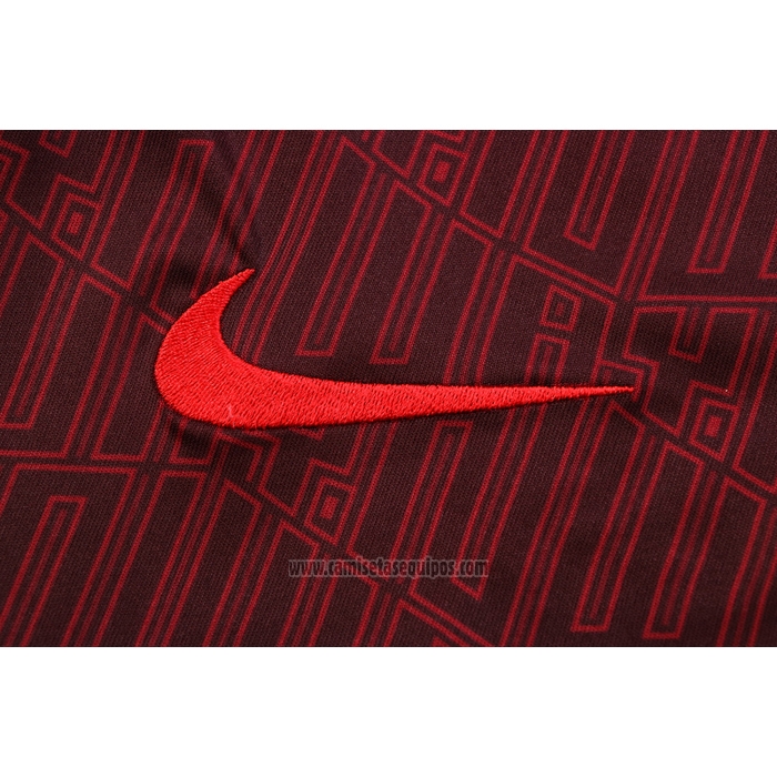 Chandal del Liverpool Manga Corta 2022-2023 Rojo - Pantalon Corto